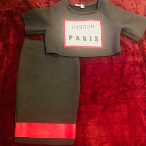 2 piece set London Paris🌹